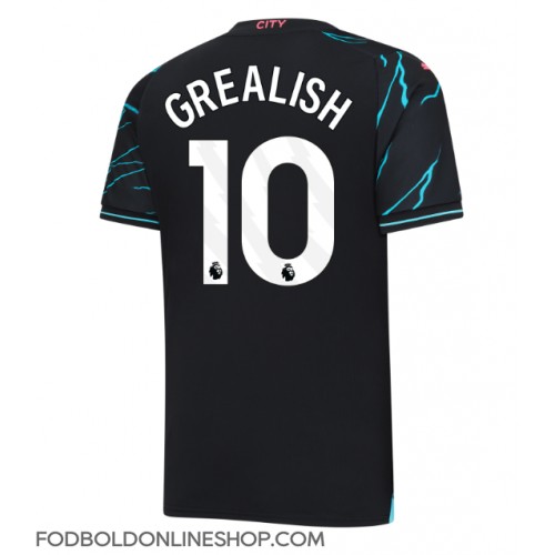 Manchester City Jack Grealish #10 Tredjetrøje 2023-24 Kortærmet